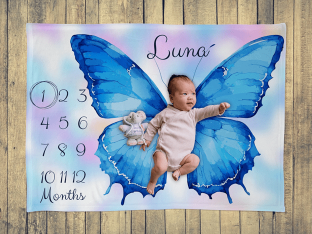 Blue Baby Butterfly