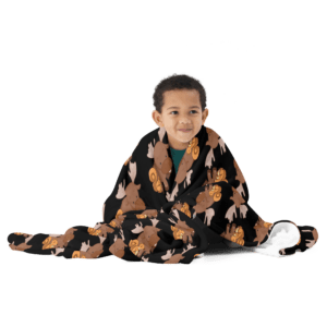 Moose & Squirrel Blanket