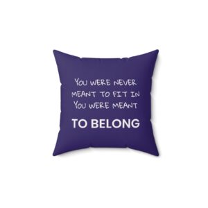 LW Proudly Us Belong Square Pillow