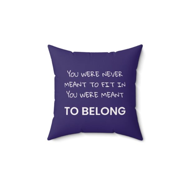 LW Proudly Us Belong Square Pillow