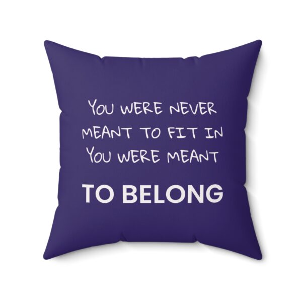 LW Proudly Us Belong Square Pillow - Image 8