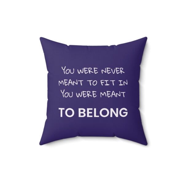 LW Proudly Us Belong Square Pillow - Image 4