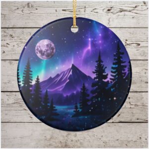 LW Proudly US Ceramic Ornament