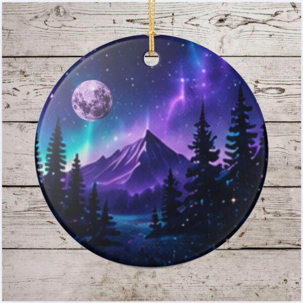 LW Proudly US Ceramic Ornament
